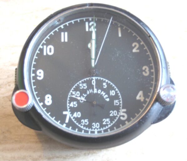 Russian "Mig" clock with stopwatch